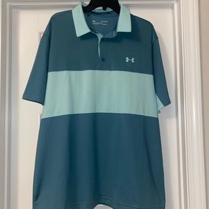 Under Armour polo.